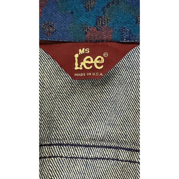 Ms Lee Riders Womens Jacket Size Medium?Denim - Picture 7 of 7